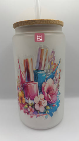 Verres effet givré personnalisés