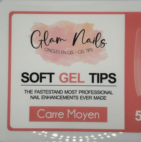 Gel tips carré