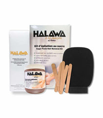 Kit d'épillation au sucre Halawa