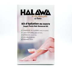 Kit d'épillation au sucre Halawa