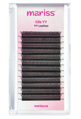 Extensions de cils YY noirs