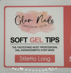 Gel tips stiletto